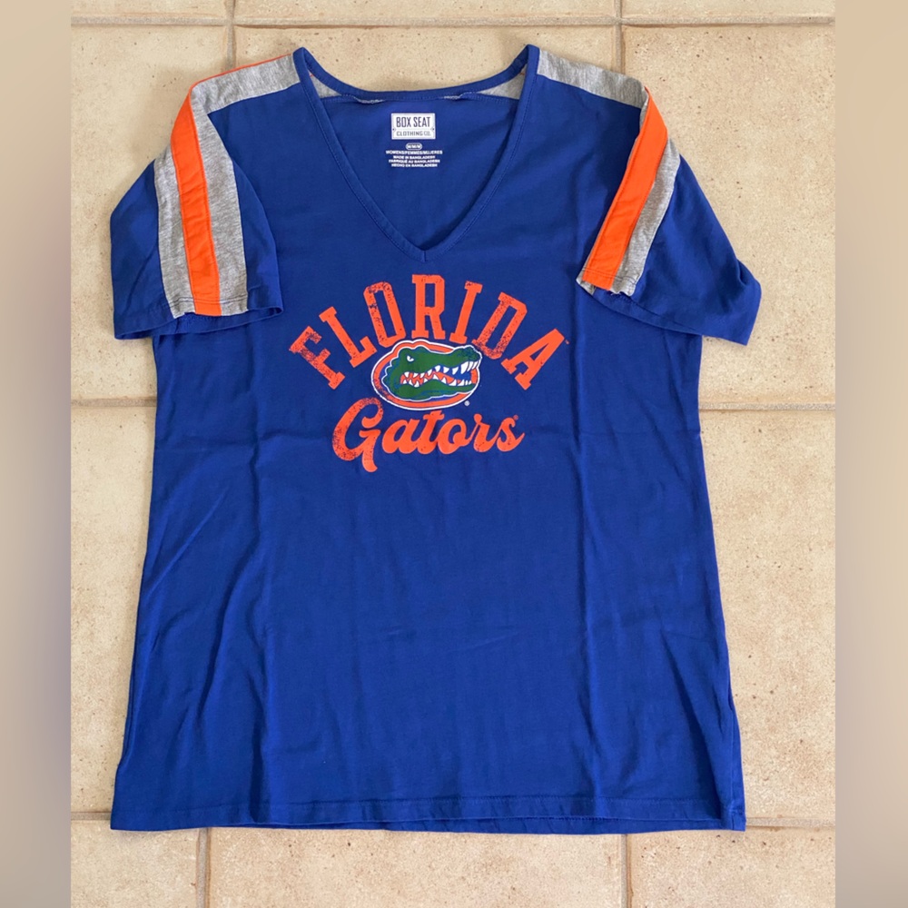 Florida Gators Blue and Orange Short Sleeve Tee
